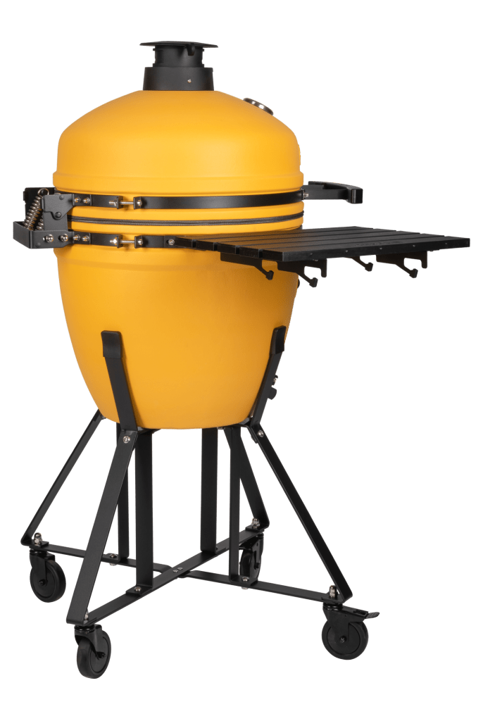 BBQ Kamado Onyx Geel 21 inch met onderstel - BBQScout