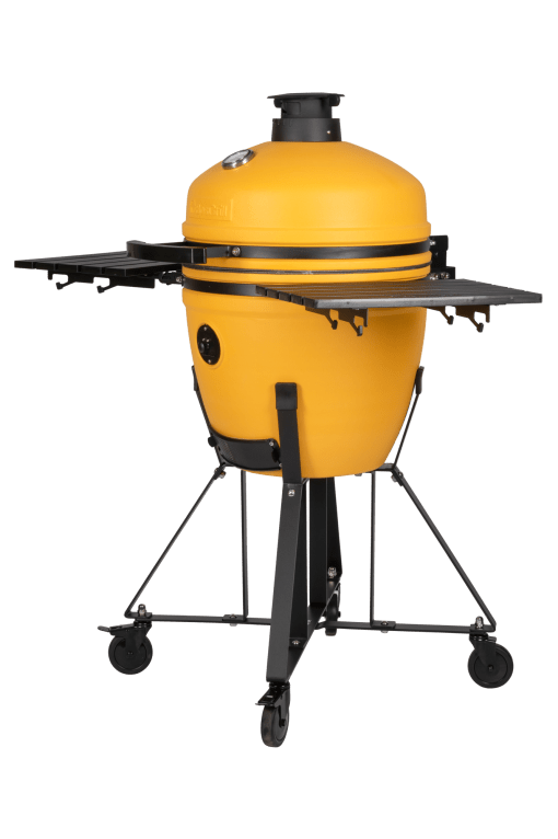 BBQ Kamado Onyx Geel 21 inch met onderstel - BBQScout