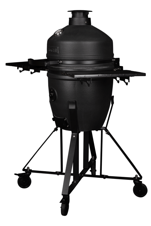BBQ Kamado Onyx Zwart 18 inch met onderstel - BBQScout