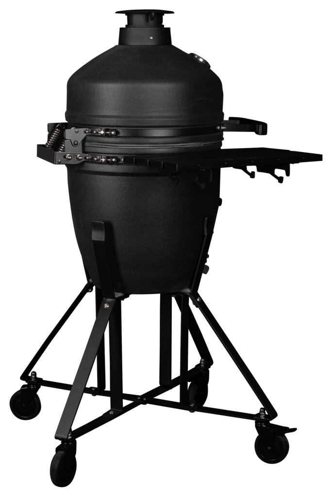 BBQ Kamado Onyx Zwart 18 inch met onderstel - BBQScout