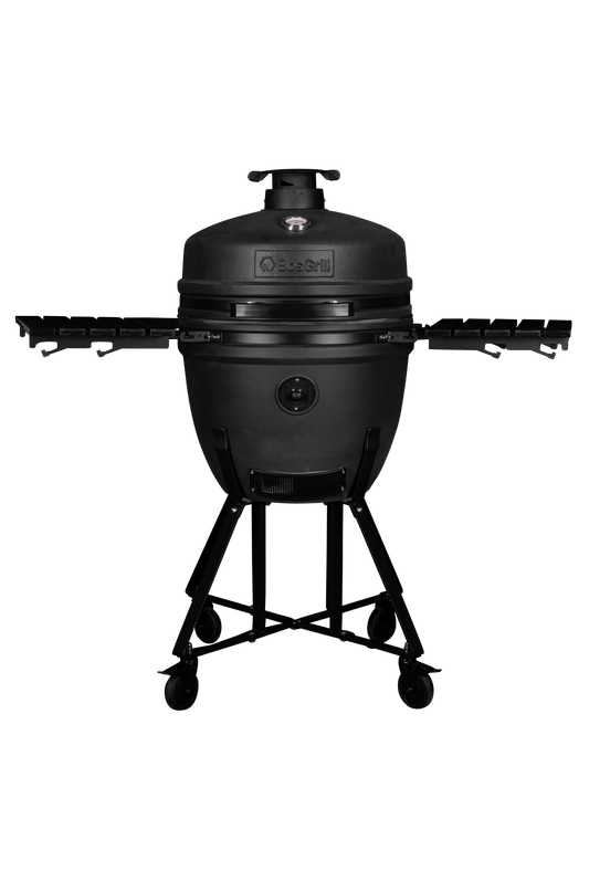 BBQ Kamado Onyx Zwart 23 inch met onderstel - BBQScout