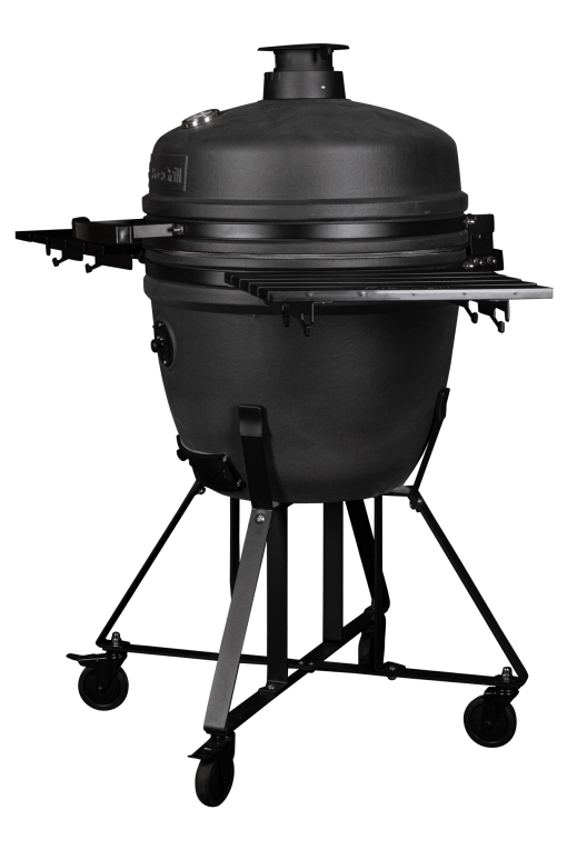 BBQ Kamado Onyx Zwart 23 inch met onderstel - BBQScout
