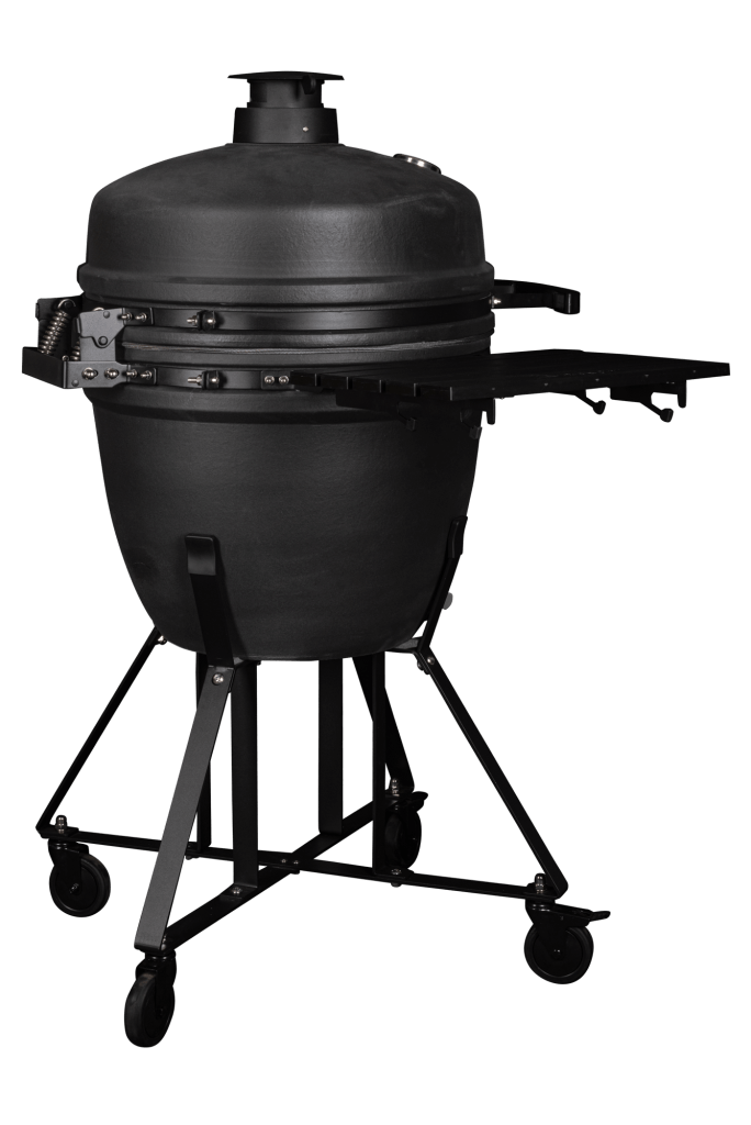 BBQ Kamado Onyx Zwart 23 inch met onderstel - BBQScout