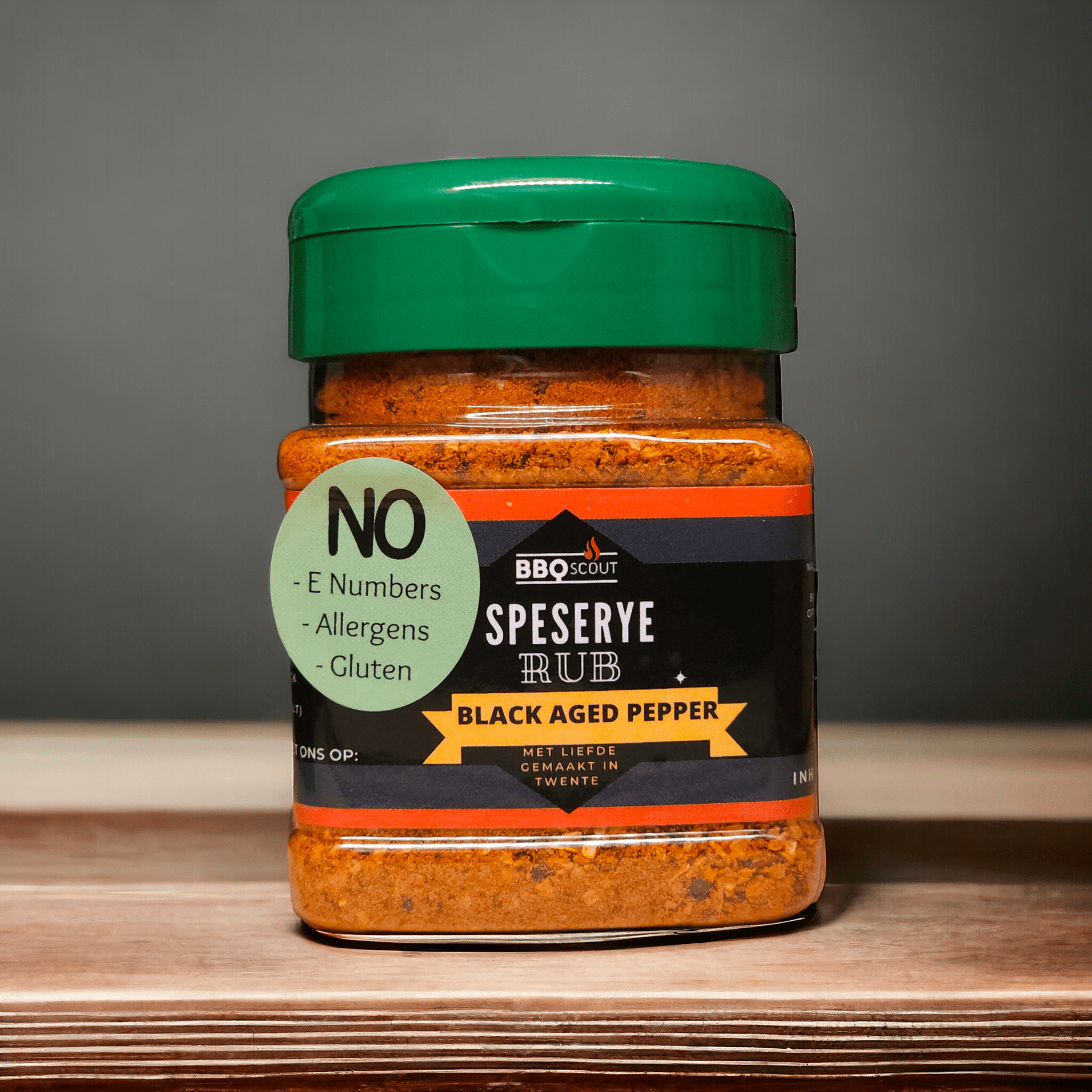 BBQScout Black Aged Pepper Rub - BBQScout