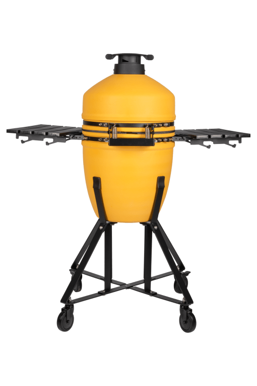 Kamado Geel Onyx 18 inch met onderstel - BBQScout