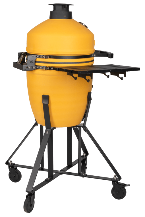 Kamado Geel Onyx 18 inch met onderstel - BBQScout