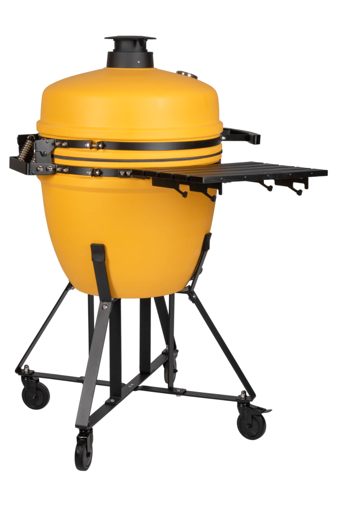 Kamado Onyx Geel 23 inch met onderstel - BBQScout