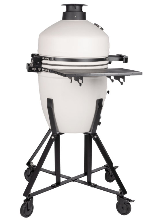 Kamado Onyx Wit 18 inch met onderstel - BBQScout
