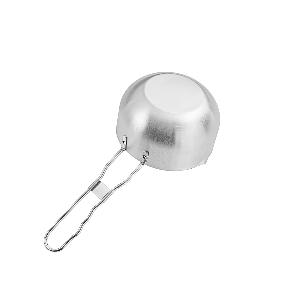 Stainless steel sauce pan with silicone brush - BBQScout