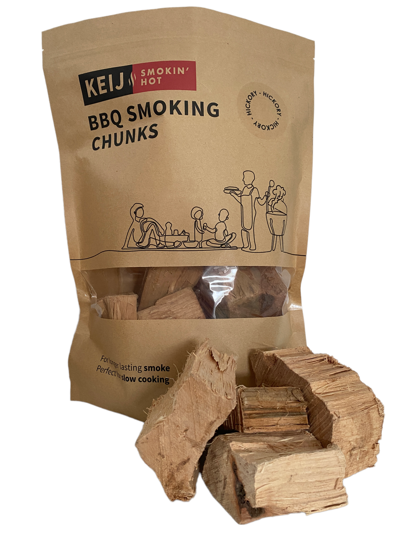 Smoke Wood Chunks - 1500 grams (5 Styles)