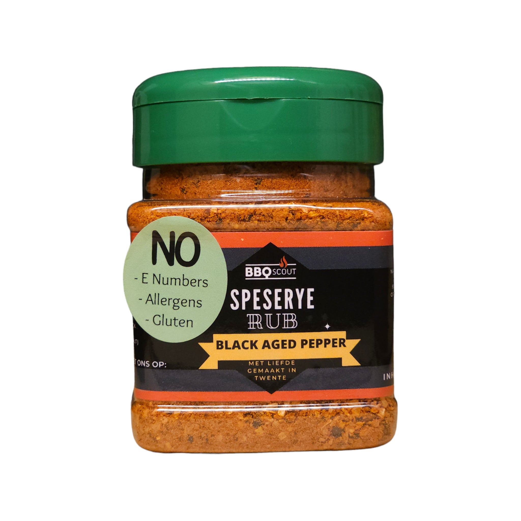 BBQScout Black Aged Pepper Rub - BBQScout