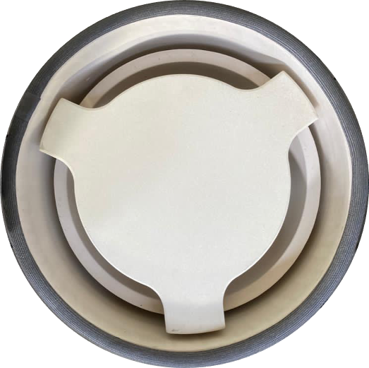 Ceramic Plate Setter - Heat deflector - Heat shield (2 Sizes)