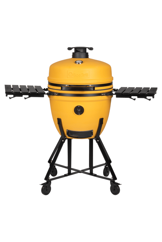 Kamado Onyx Geel 23 inch met onderstel - BBQScout