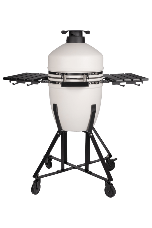 Kamado Onyx Wit 18 inch met onderstel - BBQScout