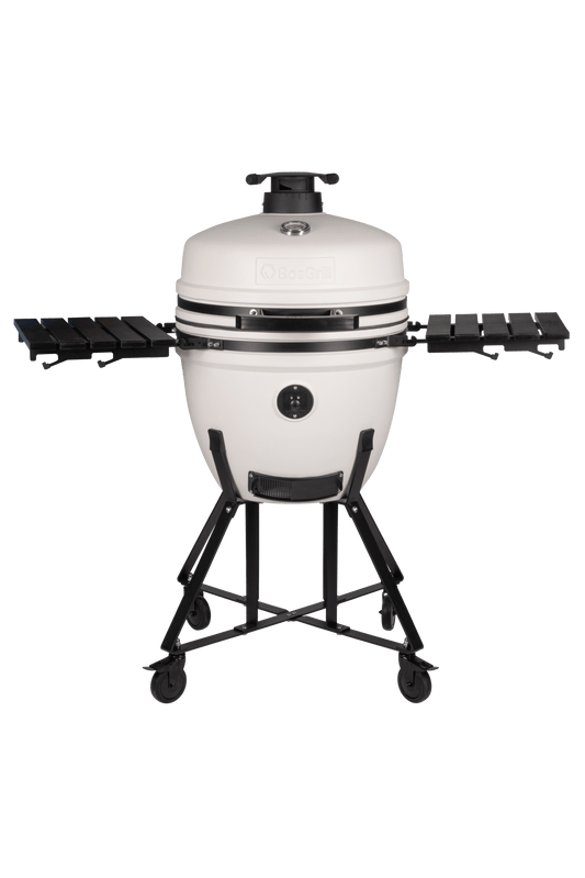 Kamado Onyx Wit 23 inch met onderstel - BBQScout