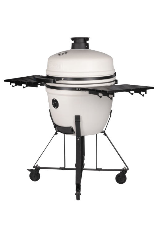 Kamado Onyx Wit 23 inch met onderstel - BBQScout