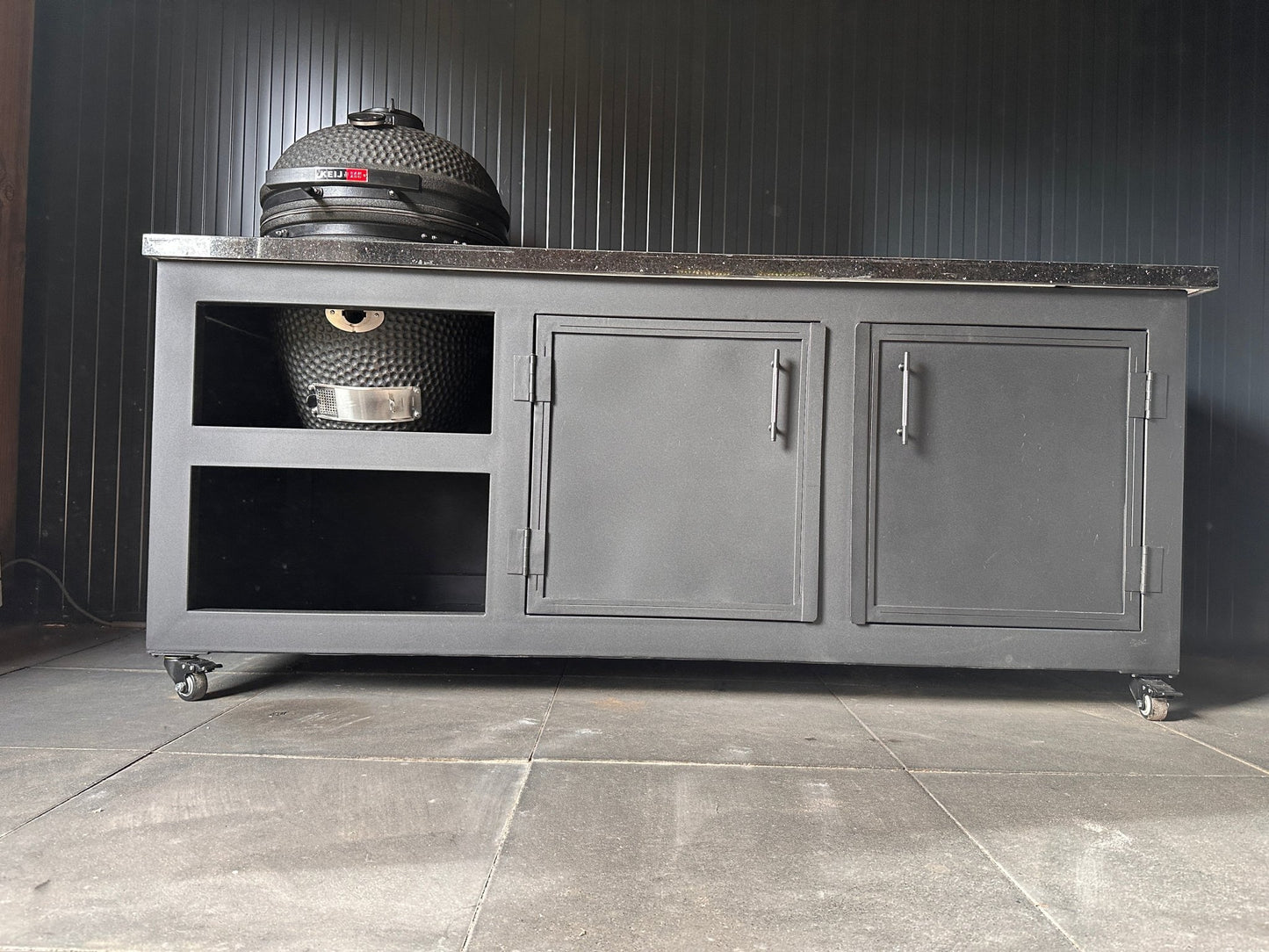 Premium Outdoor Kitchen With Granite Top - For BBQ or standalone - BBQScout